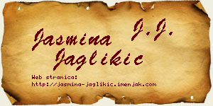 Jasmina Jaglikić vizit kartica